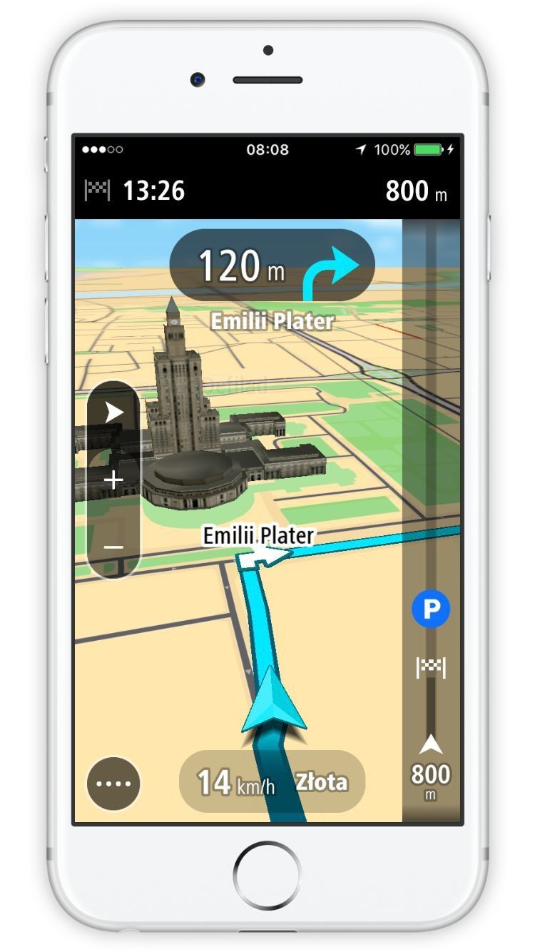 Aplikacja TomTom GO Mobile teraz dostępna także na iPhone