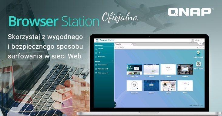 QNAP Browser Station - bezpieczny i wygodny dostęp do prywatnych sieci 