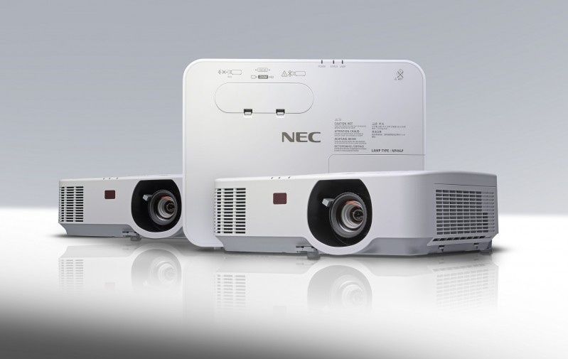 Najnowsza generacja projektorów NEC z serii P