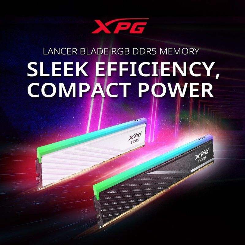PREMIERA: XPG LANCER BLADE DDR5 - nowe pamięci RAM z niskoprofilowym radiatorem i wysoką wydajnością