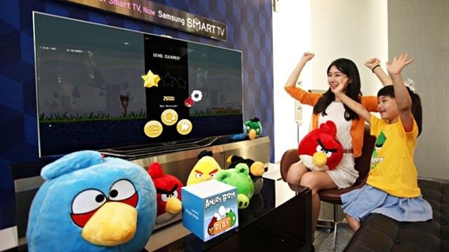 Angry Birds w telewizorach Samsung Smart TV