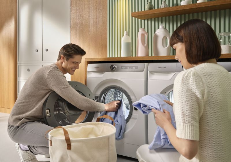 Wygodne i energooszczędne rozwiązania w pralkach i suszarkach Samsung – teraz w promocji ze zwrotem na konto aż do 1000 zł