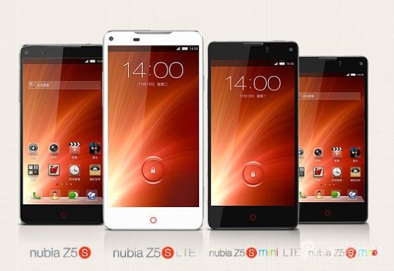 ZTE Nubia Z5S i ZTE Nubia Z5S mini zaprezentowane