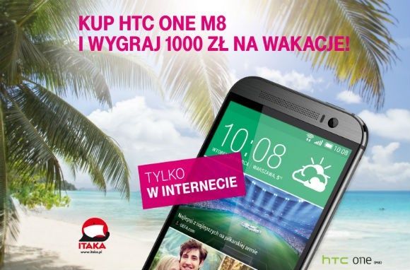  T-Mobile, HTC One M8 i 1000 zł na wycieczkę - czyli wakacyjny konkurs w sklepie internetowym T-Mobile. 