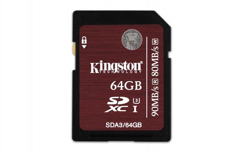Kingston Digital wprowadza na rynek najszybszą kartę pamięci SDHC/SDXC UHS-I U3
