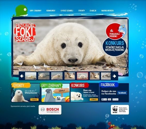 Zostań przyjacielem foki szarej - rusza akcja marki Bosch