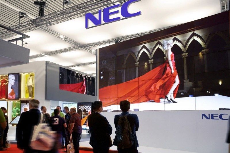 Monitory NEC XUN - ściany wideo z jeszcze cieńszą ramką ekranu