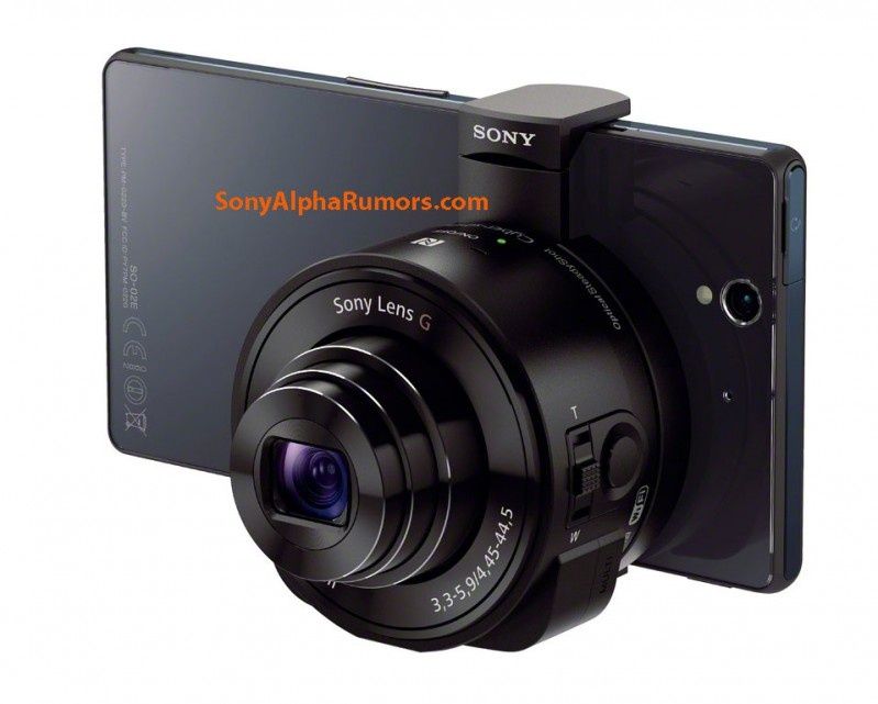 Sony QX10 i QX100 - obiektyw kamery pasujący do smartfonu i tabletu (nieoficjalnie)