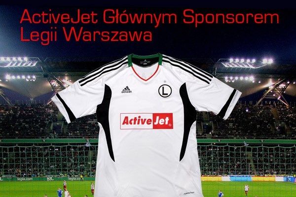 ActiveJet sponsorem głównym Legii Warszawa
