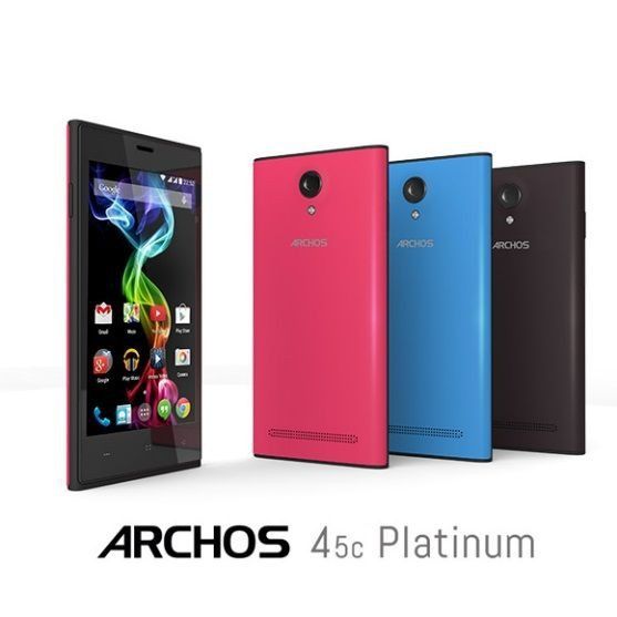 ARCHOS przedstawia nowe smartfony Platinum z systemem Android KitKat