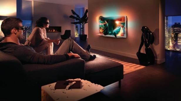 Telewizor Philips LED Smart z serii 9000 z Ambilight Spectra 3 i Perfect Pixel HD  