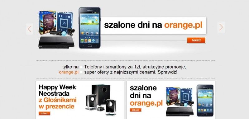 Orange - szalone ceny smartfonów