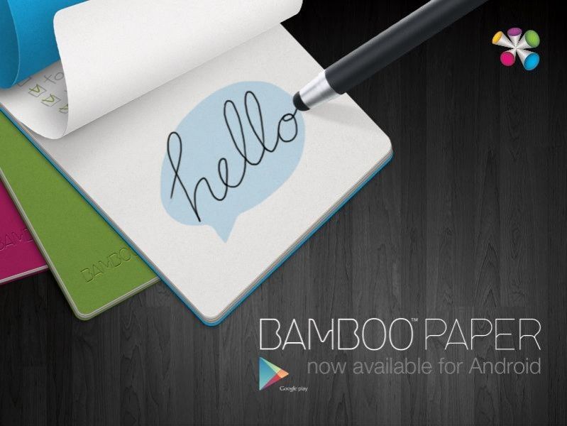 Aplikacja Bamboo Paper firmy Wacom dostępna na Androida