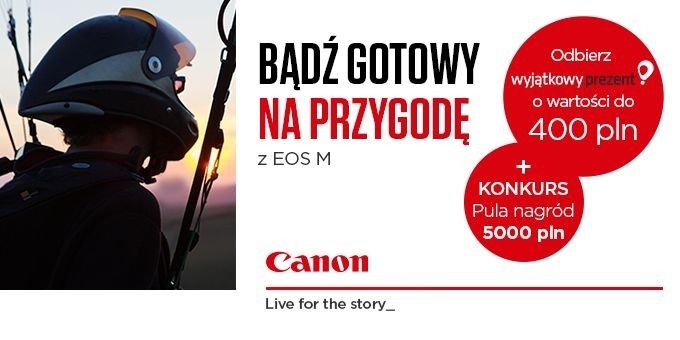 Rozpocznij przygodę z EOS M: promocja i konkurs fotograficzny Canon