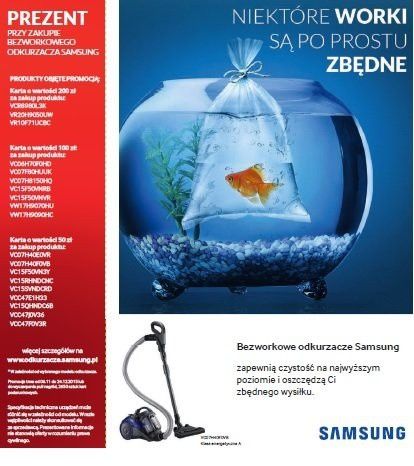 Perfekcyjna czystość na święta i darmowe zakupy - rusza nowa promocja Samsung