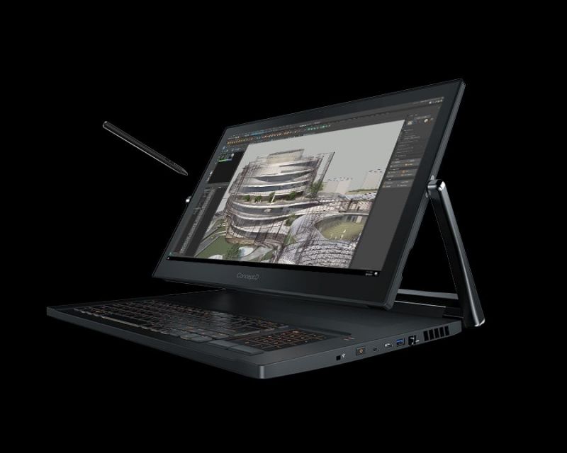 Acer zapowiada gamę laptopów ConceptD Pro z procesorami graficznymi NVIDIA Quadro