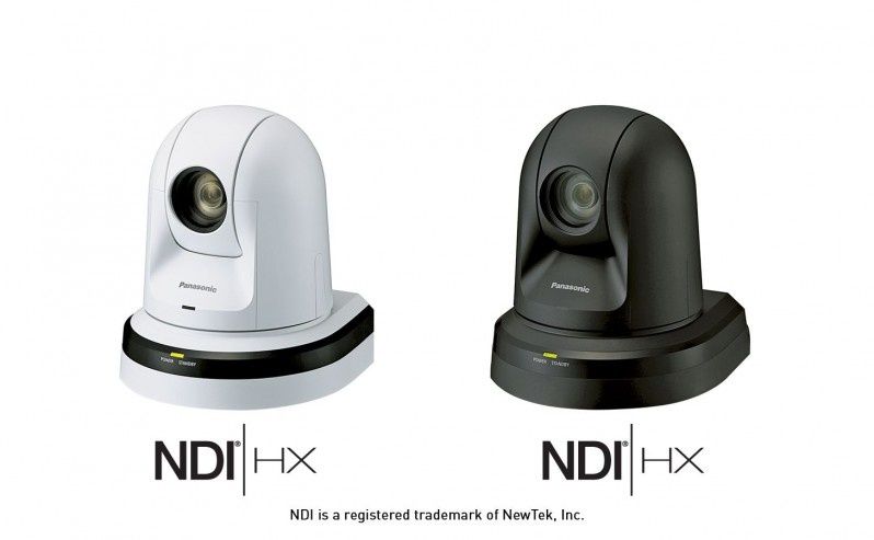 Nowa linia kamer PTZ Panasonic z wbudowaną funkcją NDI 