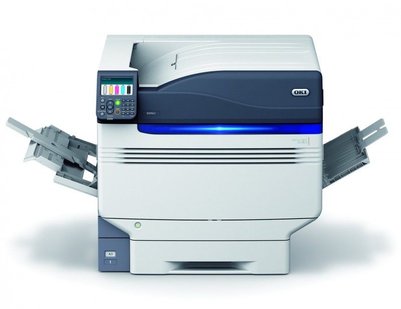 Cyfrową drukarkę OKI LED A3 drukującą w pięciu kolorach - CMYK