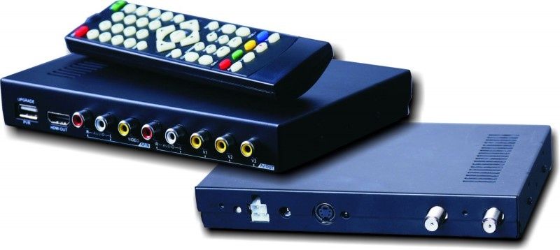 Tuner naziemnej telewizji cyfrowej DVB‐T MPEG‐2 / MPEG‐4