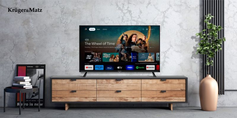 Kruger&Matz wprowadza serię telewizorów z systemem Google TV