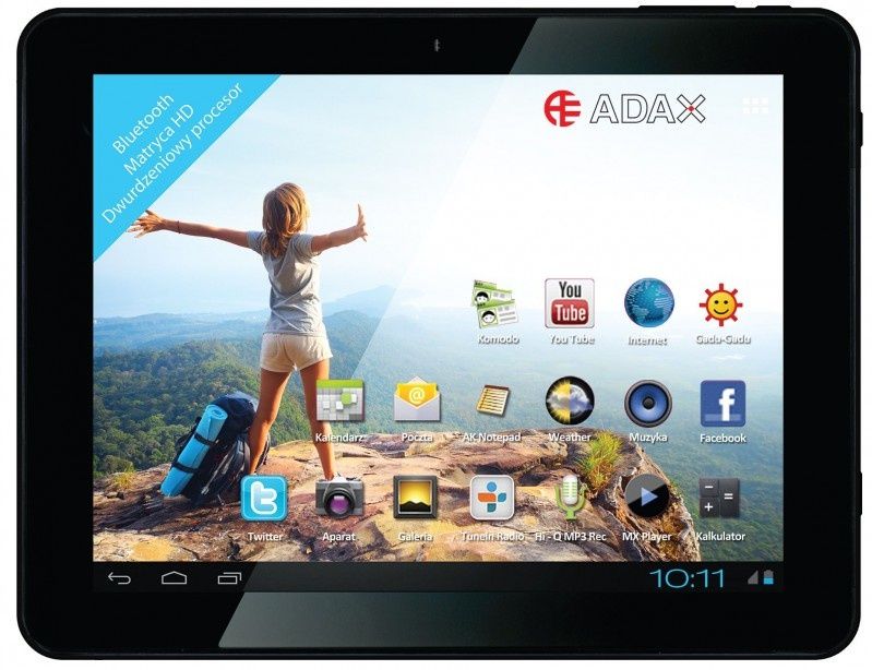 Nowy tablet ADAX 8JC1