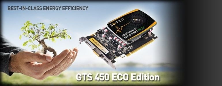 ZOTAC prezentuje GeForce GTS 450 