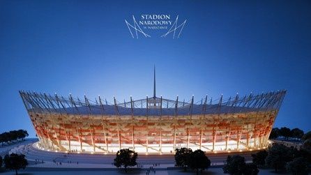 Sharp wyposaży Stadion Narodowy w Warszawie