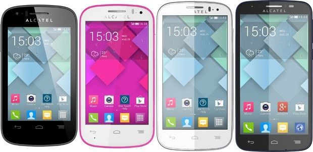IFA 2013: Cztery low-endowe smartfony od Alcatela (One Touch Pop)