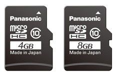  Panasonic prezentuje nowe, szybkie karty microSD