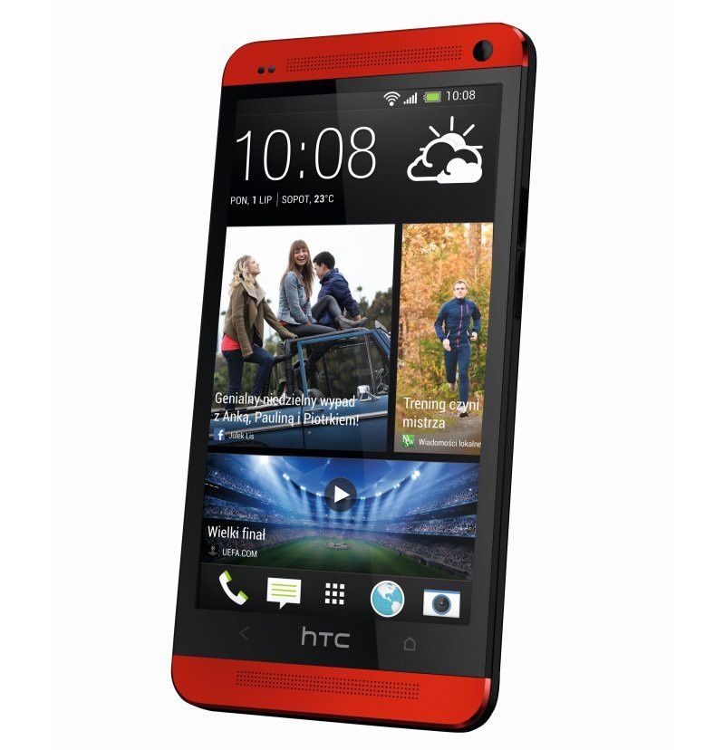 Smartfony HTC ONE Glamour Red wkrótce w Polsce
