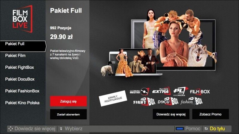 Filmbox Live - nowa aplikacja z kolekcją filmów VOD