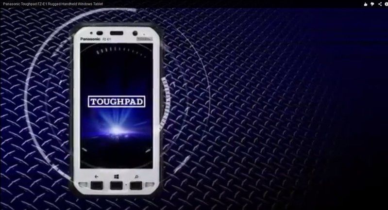 A może Panasonic ToughPad FZ-E1? (wideo)
