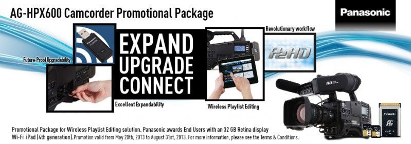 Panasonic z promocyjną ofertą dla profesjonalistów z branży video