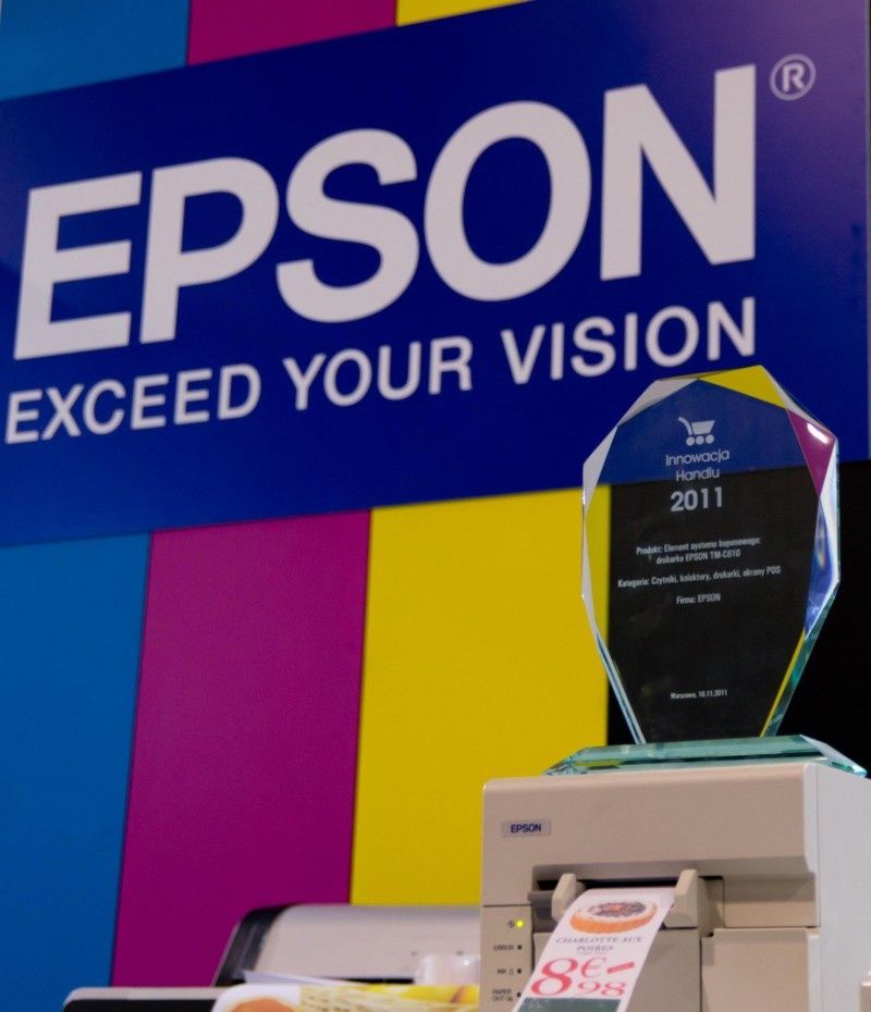 Nagroda „Innowacja Handlu 2011” dla drukarki Epson TM-C610