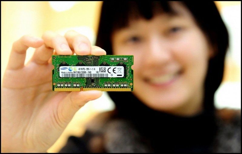 Samsung Electronics prezentuje czterogigabajtowe kości DDR3 w technologii 20 nanometrów
