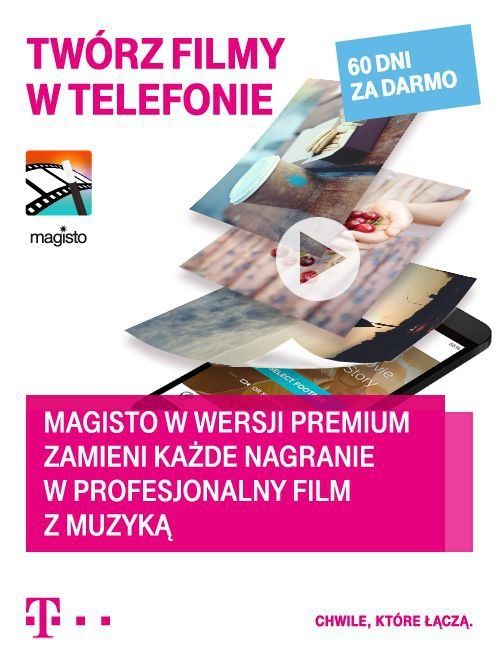 Magisto Premium z T-Mobile za darmo 