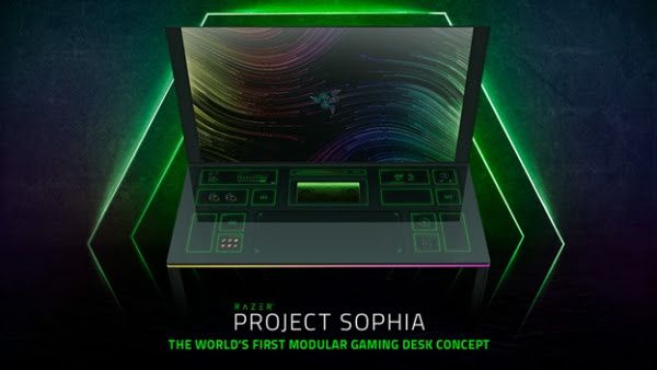 Razer definiuje przyszłość w konfigurowaniu stacji bojowych graczy dzięki projektowi Sophia i Enki Pro Hypersense