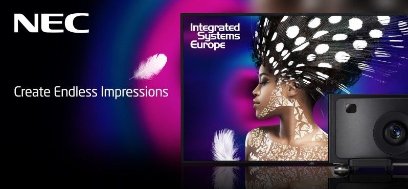 NEC na ISE 2018 - Create Endless Impressions