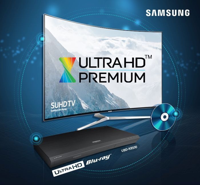 Certyfikat Ultra HD Premium dla odtwarzacza Blu-ray Samsung UBD-K8500 Ultra HD