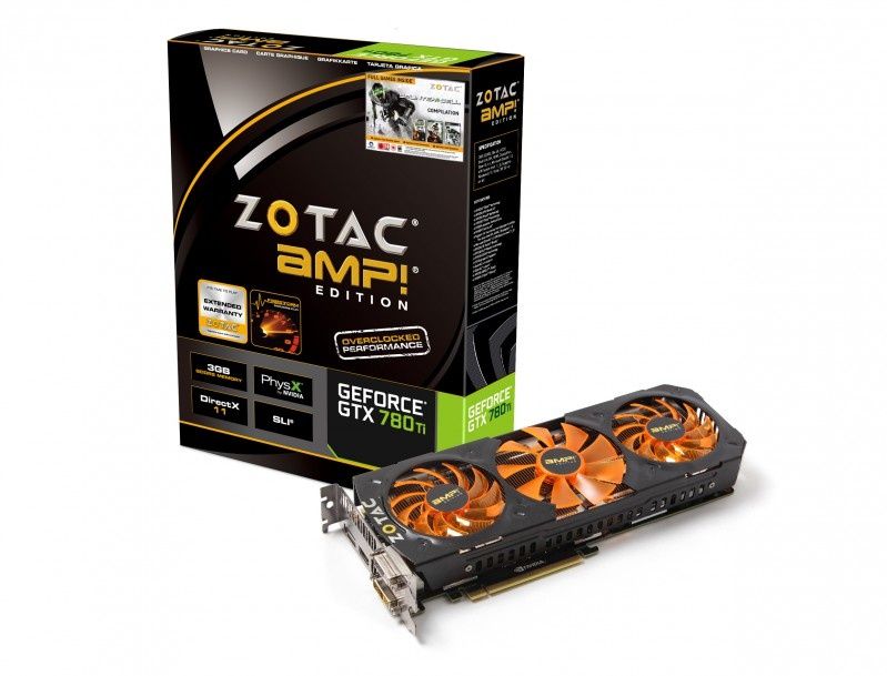 ZOTAC prezentuje GeForce GTX 780 Ti AMP! Edition