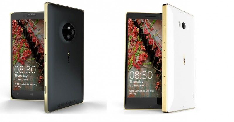 Debiutuje limitowana edycja złotych smartfonów Lumia 830 i Lumia 930