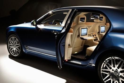 Luksusowy Bentley z iPadami na wyposażeniu