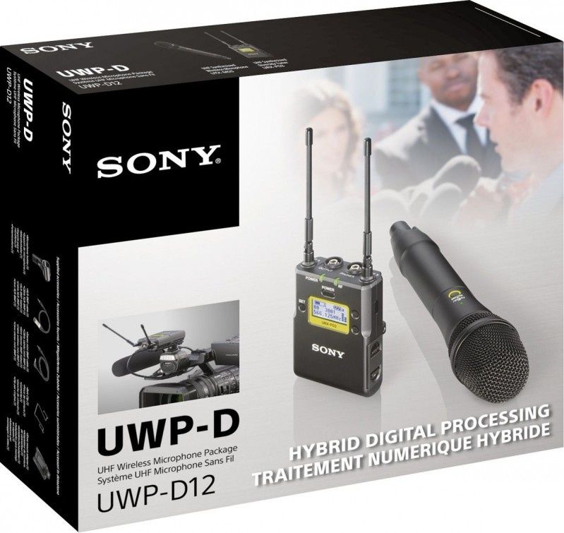Profesjonalne mikrofony bezprzewodowe od Sony 