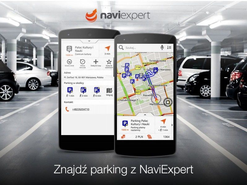 NaviExpert 10 pomoże zaparkować i rozdaje vouchery na darmowe tankowanie 