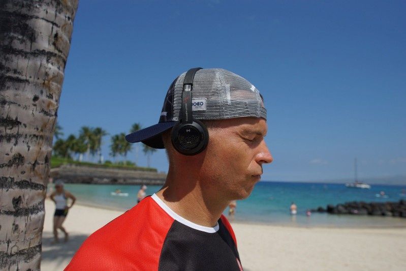 Sound Blaster JAM i Muvo Mini - muzyczne treningi przed triathlonowymi mistrzostwami Ironman Hawaje 2015