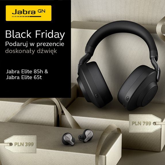 Słuchawki Jabra w promocyjnej cenie na Black Friday