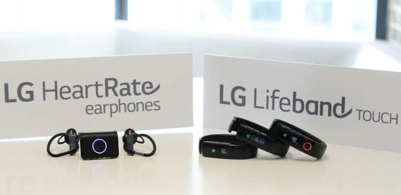LG Lifeband Touch i Heart Rate zaprezentowane