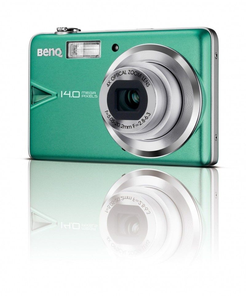 BenQ E1460 - smukły, zielony aparat dla miłośników LOMOgrafii i HDR