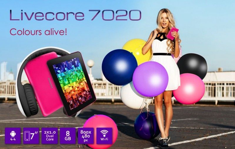 Nowy tablet od Overmax: Livecore 7020