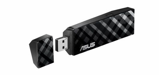 ASUS USB-N53 - dwuzakresowy adapter USB